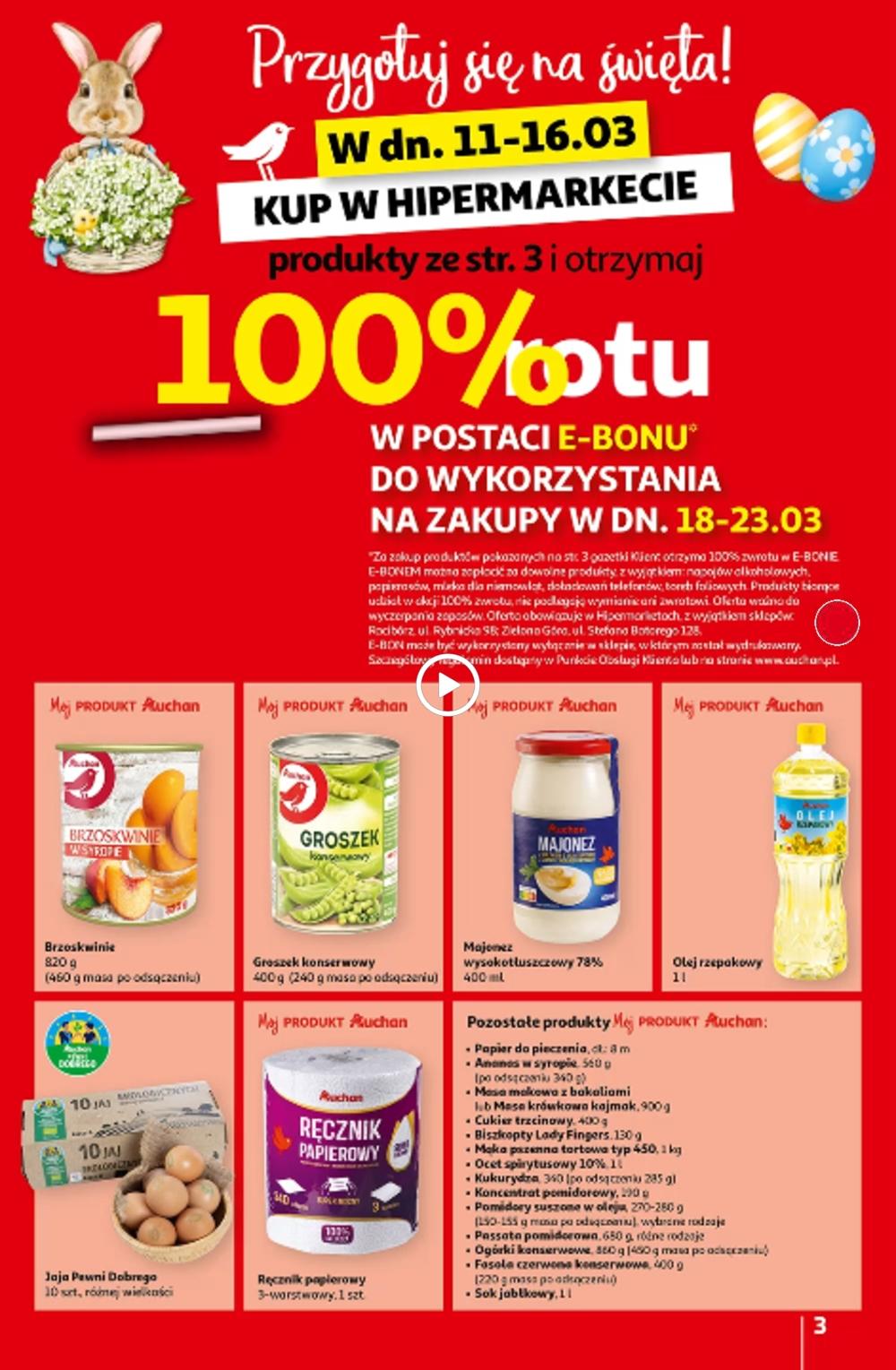 Gazetka promocyjna Auchan str. 3