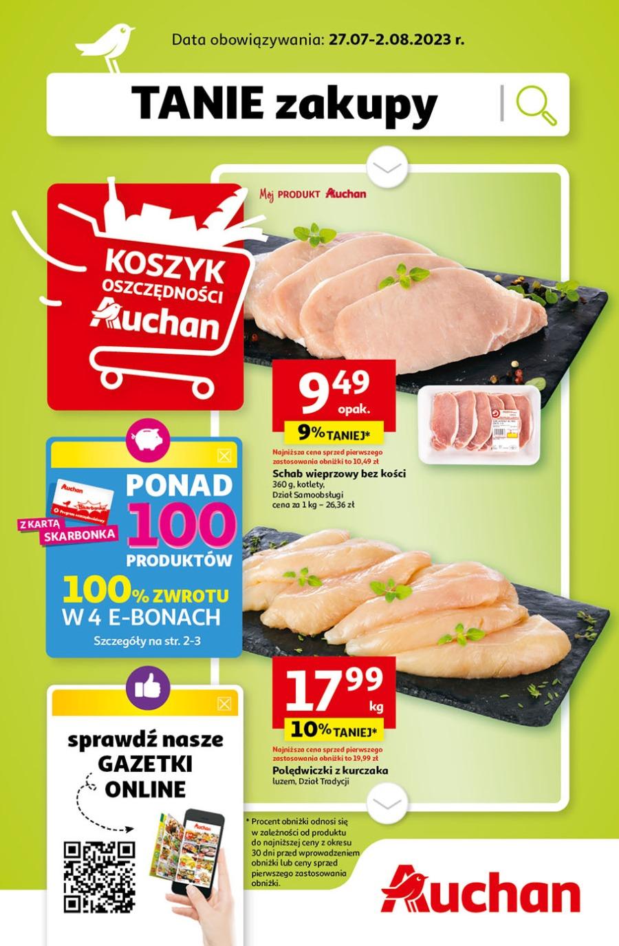 Gazetka promocyjna Auchan str. 1