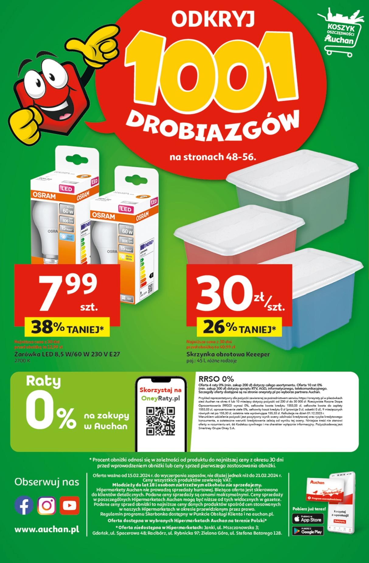 Gazetka promocyjna Auchan str. 62