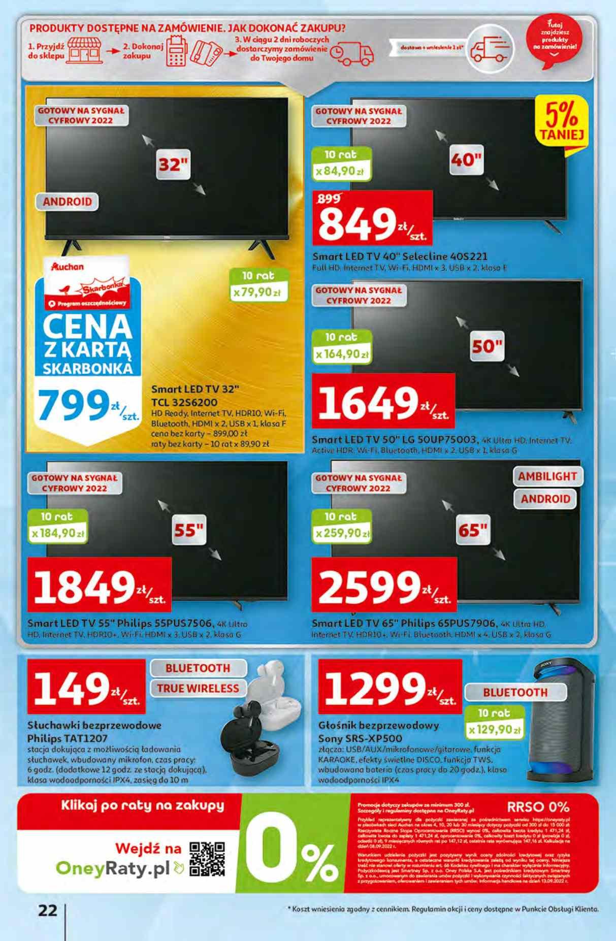Gazetka promocyjna Auchan str. 22