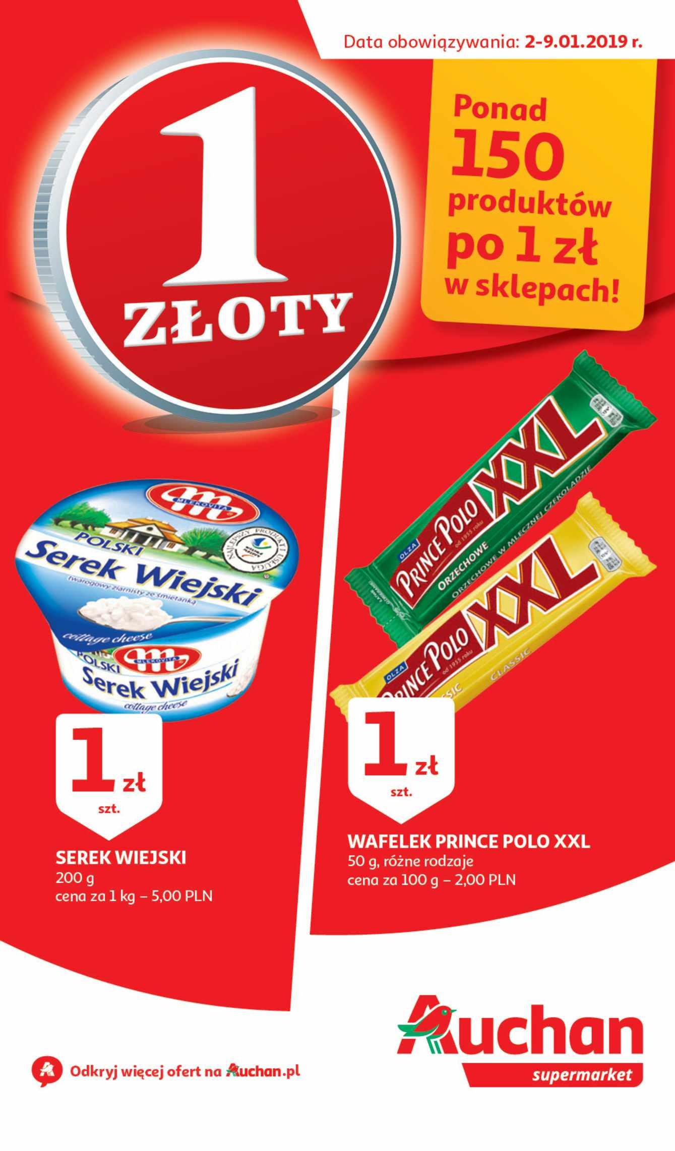 Gazetka promocyjna Auchan str. 1