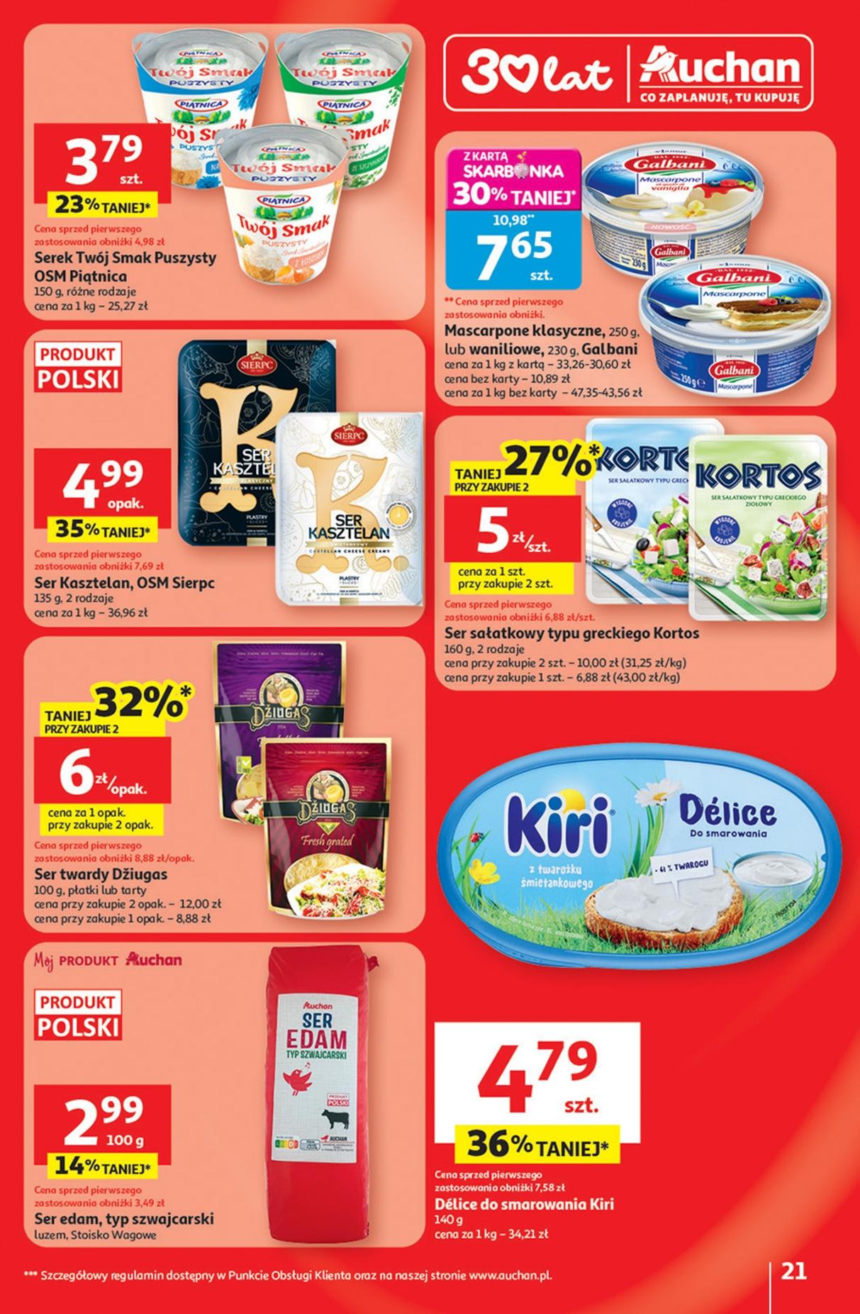 Gazetka promocyjna Auchan str. 21