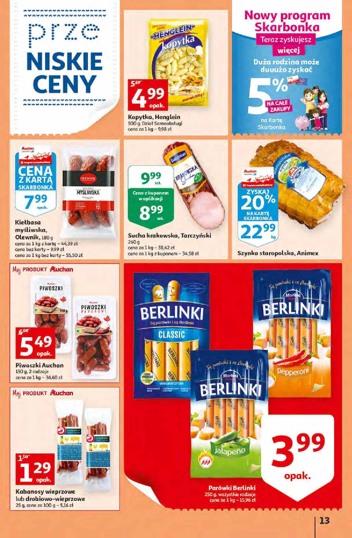 Gazetka promocyjna Auchan str. 13
