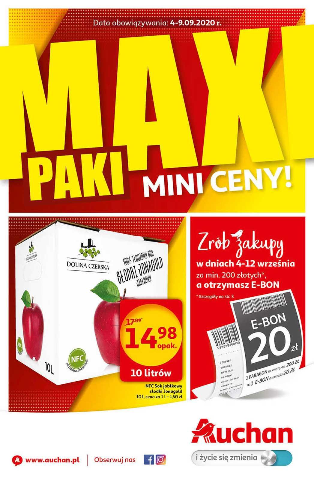 Gazetka promocyjna Auchan str. 1