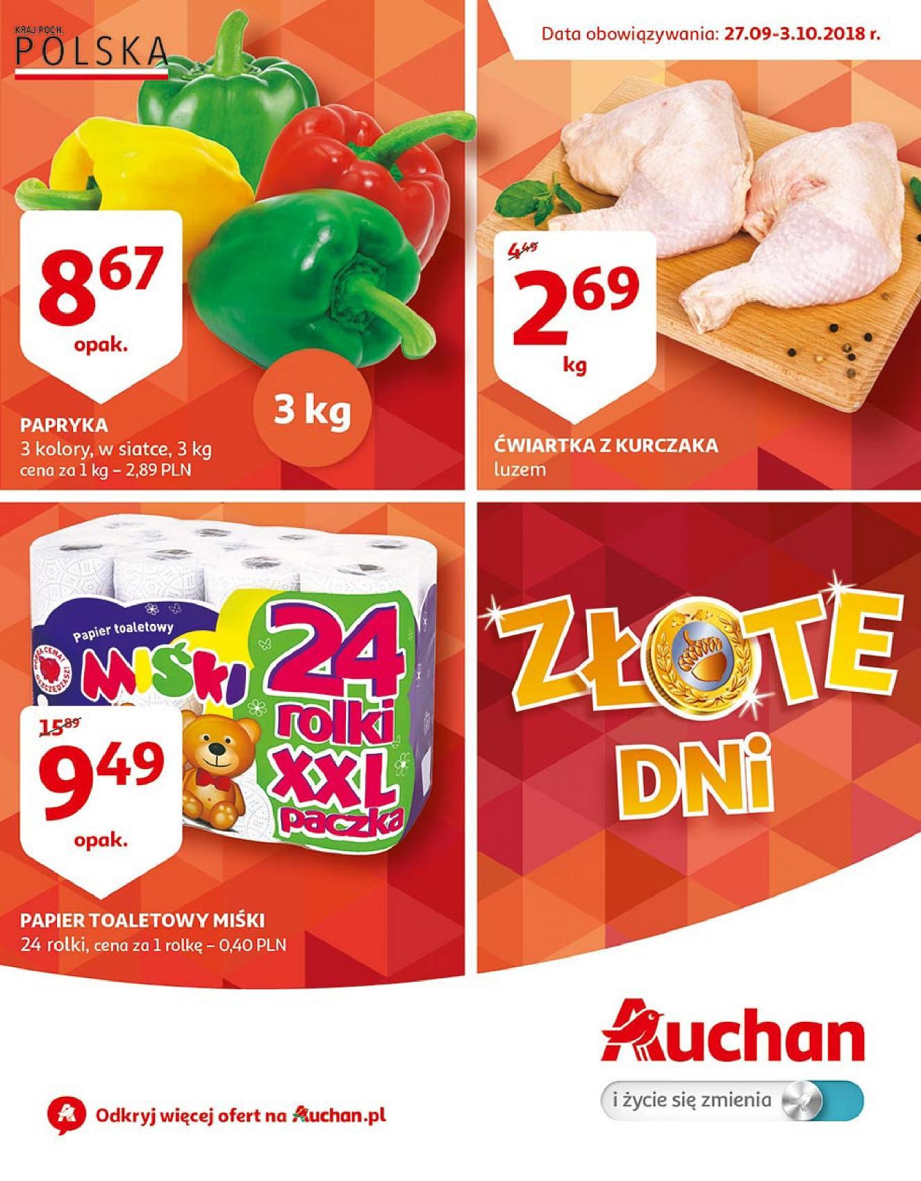 Gazetka promocyjna Auchan str. 1