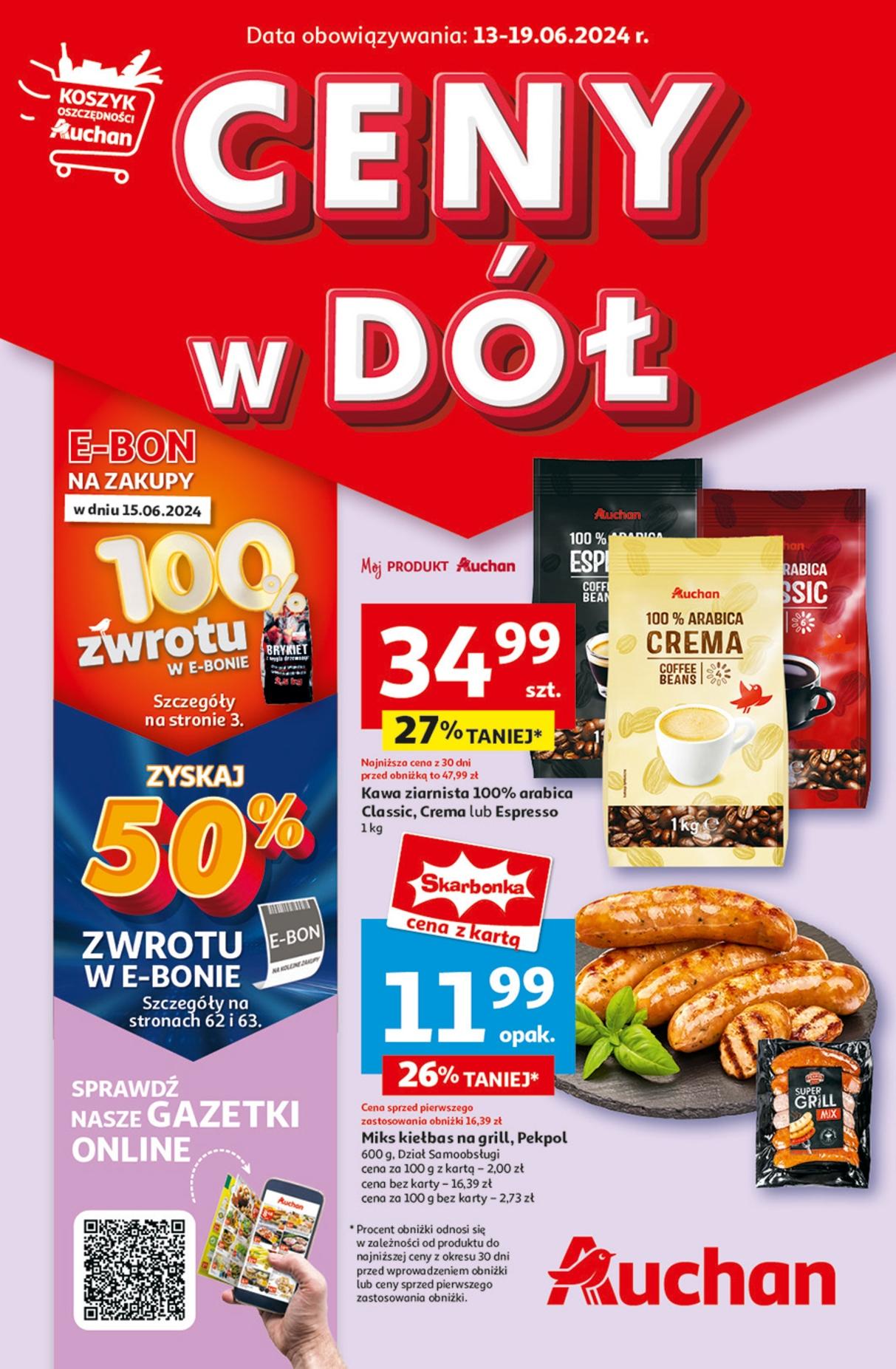 Gazetka promocyjna Auchan str. 1
