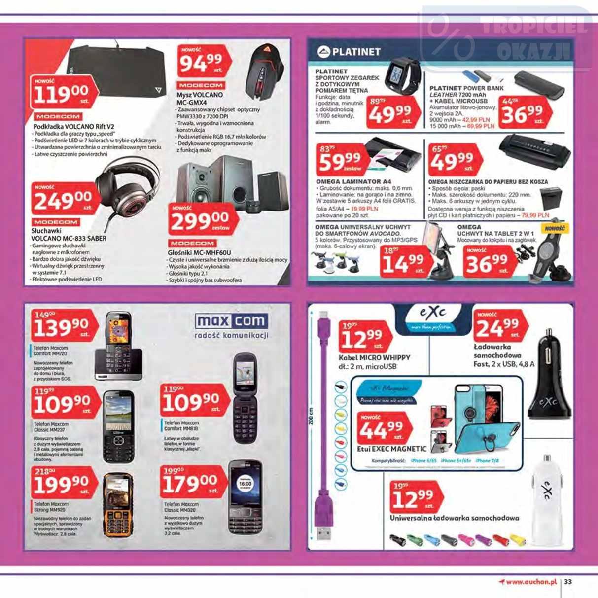 Gazetka promocyjna Auchan str. 33