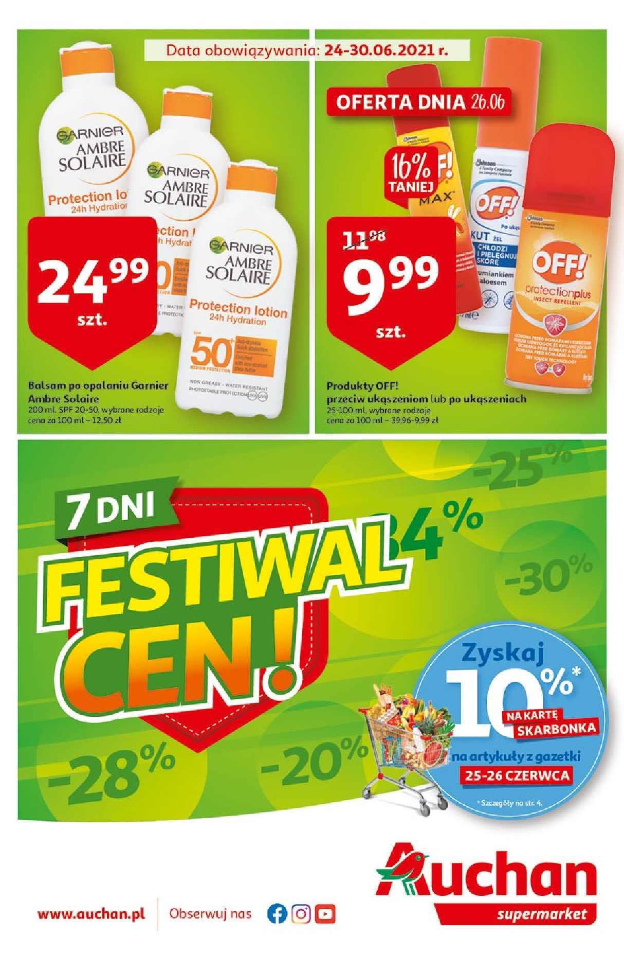 Gazetka promocyjna Auchan str. 1