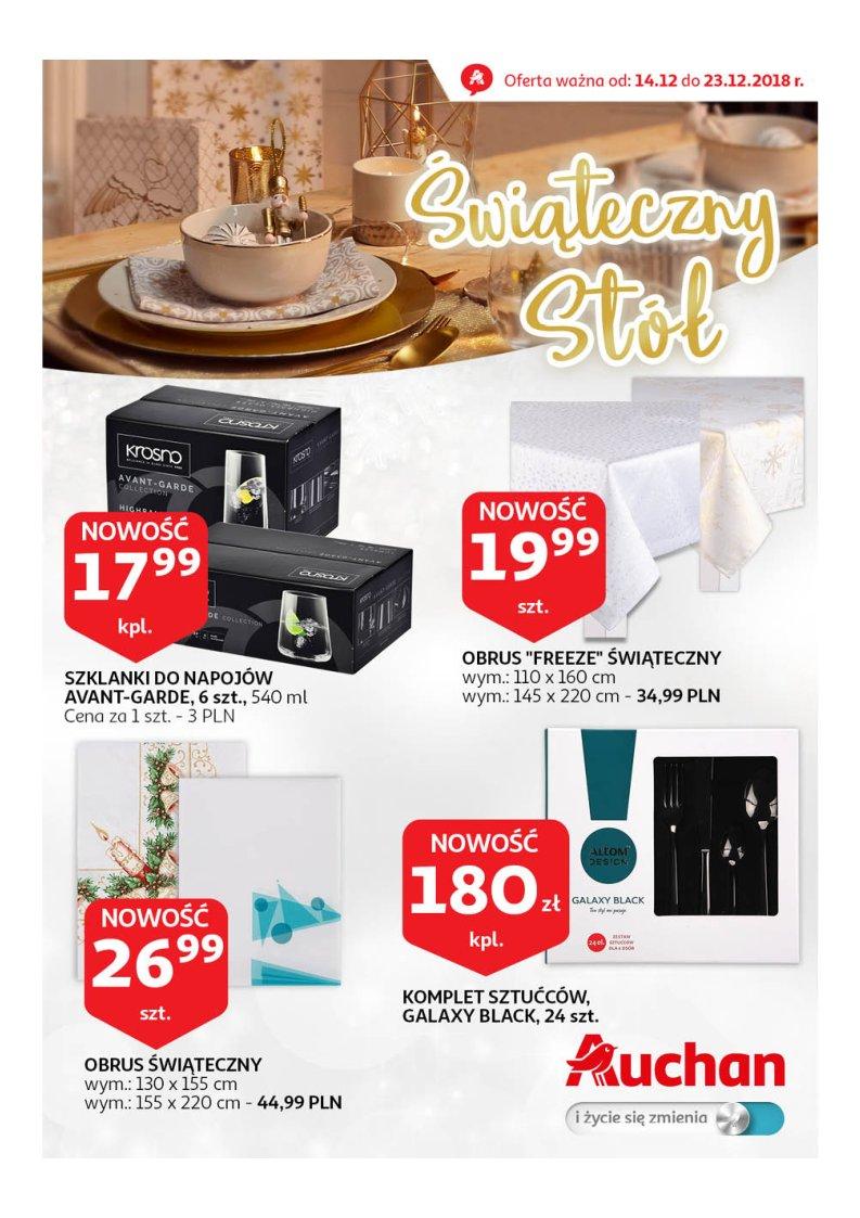 Gazetka promocyjna Auchan str. 1