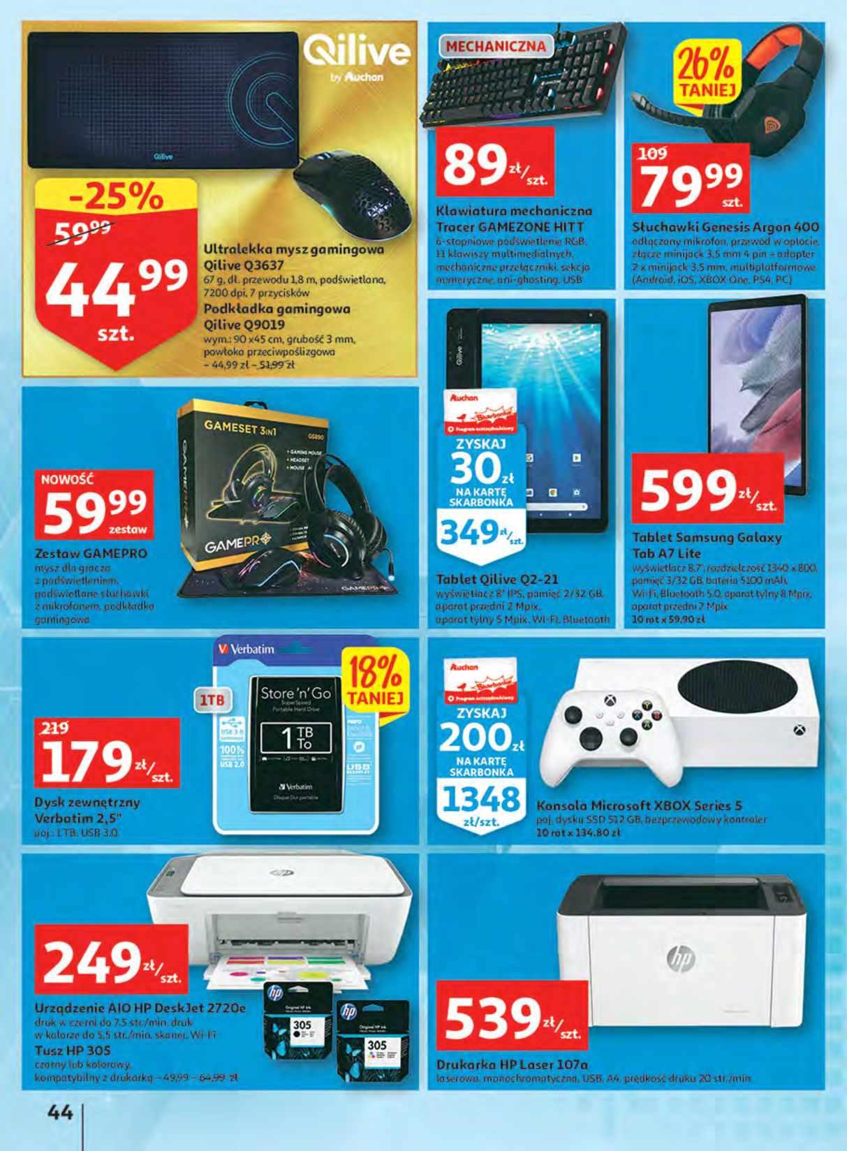 Gazetka promocyjna Auchan str. 44