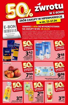 Auchan 50% zwrotu