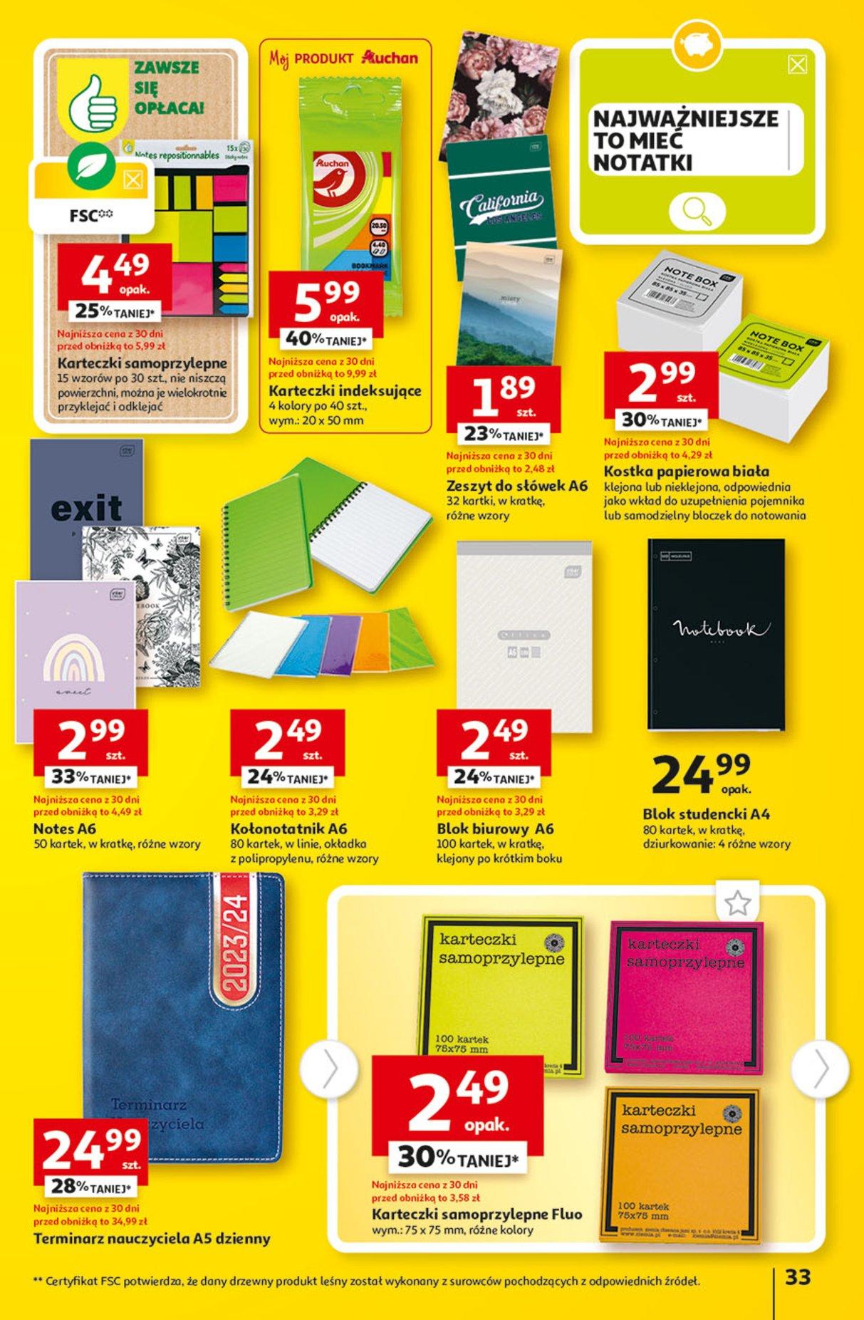 Gazetka promocyjna Auchan str. 33