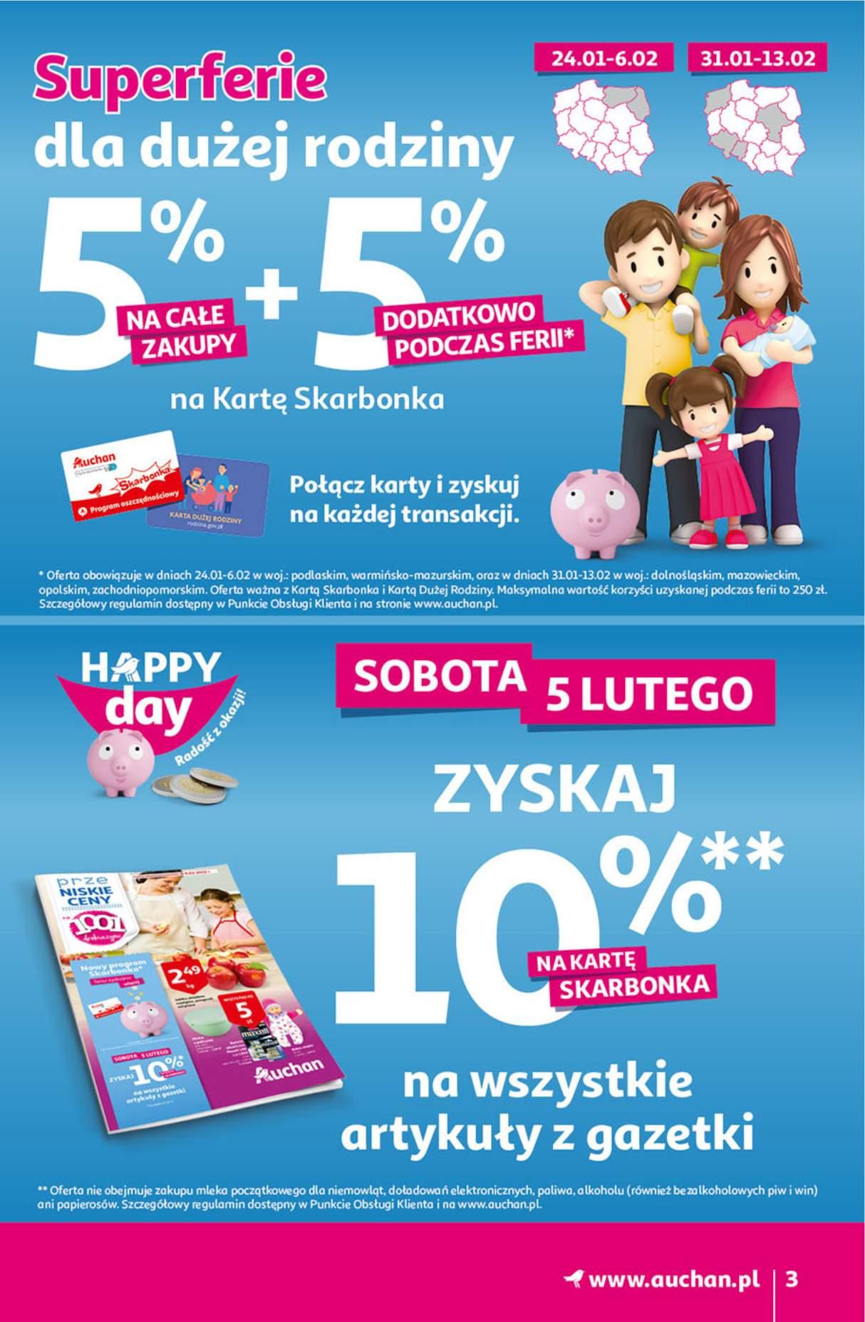 Gazetka promocyjna Auchan str. 3