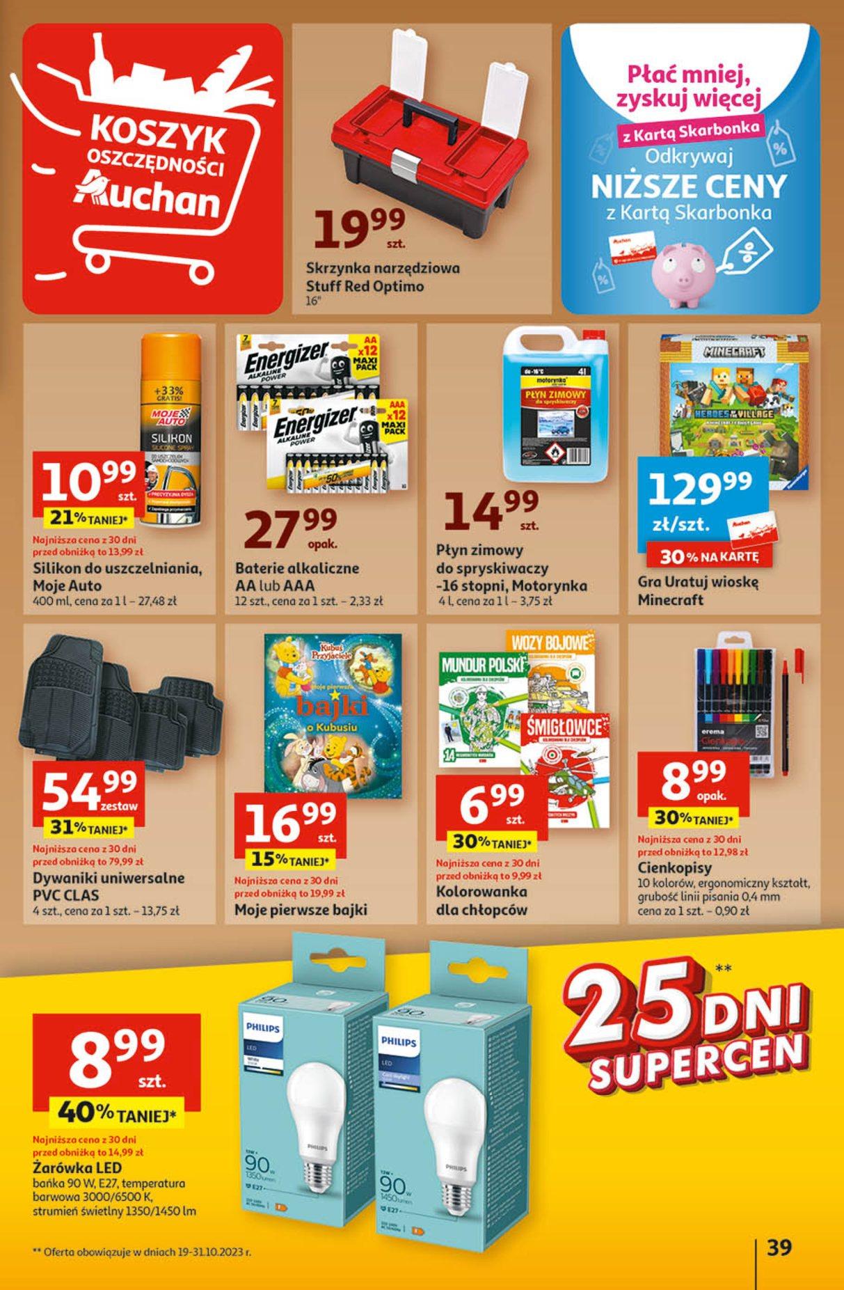 Gazetka promocyjna Auchan str. 39