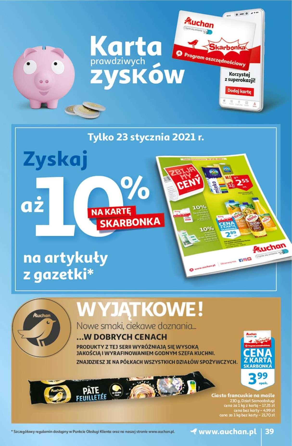 Gazetka promocyjna Auchan str. 39