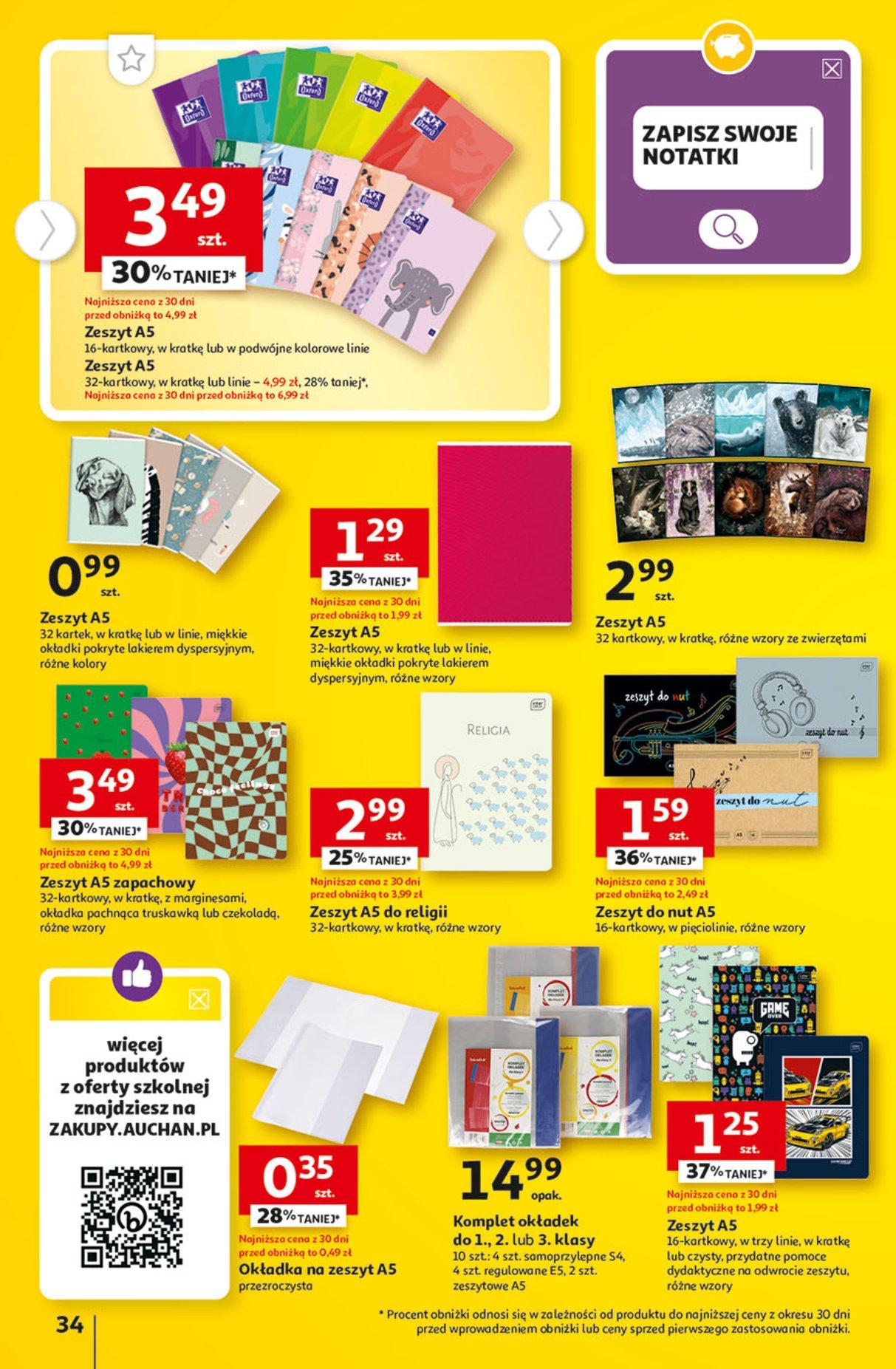 Gazetka promocyjna Auchan str. 34