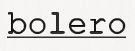 bolero gazetka